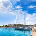 Majorca Porto Cristo marina port Manacor Mallorca Royalty Free Stock Photo