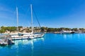 Majorca Porto Cristo marina port Manacor Mallorca Royalty Free Stock Photo