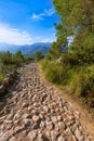 Majorca Puig de Maria Pollenca Pollensa in Mallorca Royalty Free Stock Photo