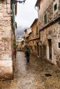 Majorca Valldemossa typical village. Royalty Free Stock Photo