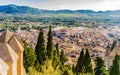 Majorca, view of the roofs of historic centre of Arta Royalty Free Stock Photo