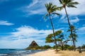 Makaha beach, Oahu island