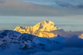 Makalu mountain scenery