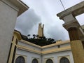 Martyrs` Memorial from Museum of Fine Arts in Algiers