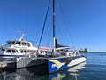 Makani Catamaran at Kewalo Basin Harbor in Honolulu