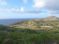 Makapu`u lookout in Oahu HAWAII USA Royalty Free Stock Photo