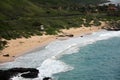 Makapuu Beach, Hawaii Royalty Free Stock Photo