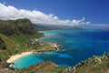 Tropical Paradise, Makapuu Beach Park, Oahu, Hawaii Royalty Free Stock Photo