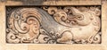 Makara Carving Royalty Free Stock Photo