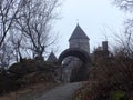 Makaravank Monastery in the fog