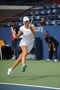 Makarova Ekaterina at US Open 2009 (29) Royalty Free Stock Photo