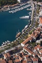 Makarska, aerial view