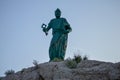 Sv. Petra monument in Makarska city. Adriatic Sea coast, Dalmatia, Croatia