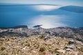 Makarska Riviera From Biokovo Mountain-Croatia Royalty Free Stock Photo