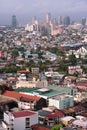 Makati city Manila skyline philippines Royalty Free Stock Photo