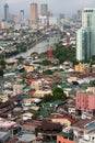 Makati city pasig river manila philippines Royalty Free Stock Photo