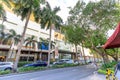 Road view beside Greenbelt Shopping Mall taken in Esperanza St, Royalty Free Stock Photo