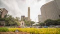 MANILA, PHILIPPINES - NOVEMBER 28, 2017: Makati in Metro Manila, The Philippines. Skyscrapers of the district. Royalty Free Stock Photo