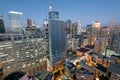 Makati Skyline, Manila, Philippines. Royalty Free Stock Photo