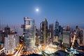 Makati Skyline, Manila, Philippines. Royalty Free Stock Photo