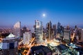 Makati Skyline, Manila, Philippines.