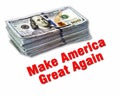 Make America great Again. Royalty Free Stock Photo