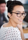 Make creativity a job. Closeup portrait of an attractive young office worker. Royalty Free Stock Photo