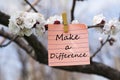 Make a difference in memo