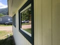 New windows and trim Royalty Free Stock Photo