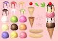Make Ice cream by your design - collection 1