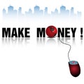 Make money Royalty Free Stock Photo