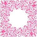 Make a Professional Pattern Back To School Vector
