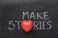 Make stories heart