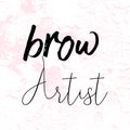 Make up artist business card