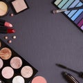Make-up border - Slate Royalty Free Stock Photo