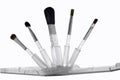 Make-Up Brush Kit Royalty Free Stock Photo