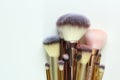 Make up brushes still life Royalty Free Stock Photo