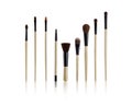 Make-up Brushes Royalty Free Stock Photo