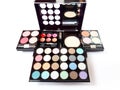 Make-Up Colorful Eyeshadow Palettes !! Royalty Free Stock Photo