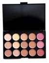 Make up colors palette, lipstick collection