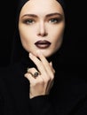 Make-up.fashion islamic style woman