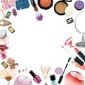 Make up products Royalty Free Stock Photo