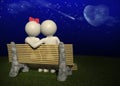 Make a wish my love - 3d couple