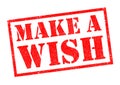 MAKE A WISH Royalty Free Stock Photo