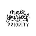 Make yourself a priority poster