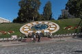 Makeshift memorial at Maydan Nezalezhnosti square in Kiev, Ukraine