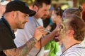 Makeup Artists Give Participants Zombie Makeovers Before Atlanta Event