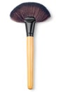 Makeup brush big fan Royalty Free Stock Photo