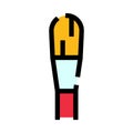 Makeup brush icon representing cosmetic application tool Royalty Free Stock Photo