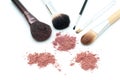 Makeup brushes Royalty Free Stock Photo